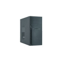 Chieftec ATX mini-tower harjatud alumiinium SECC torn must