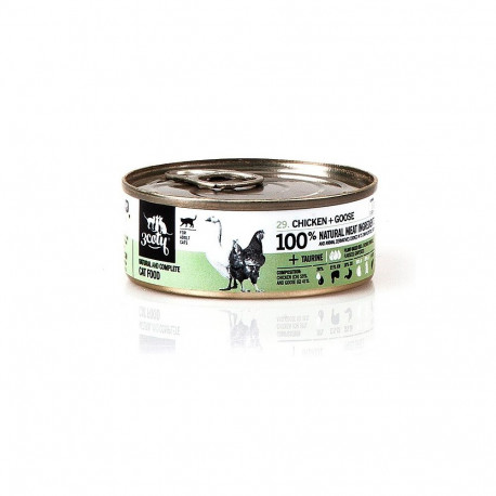 3COTY Chicken with goose - wet cat food - 80g