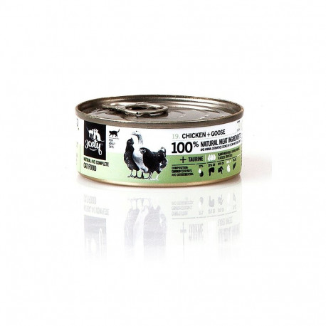 3COTY Chicken with goose - wet cat food - 80g