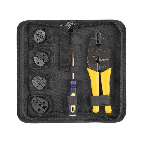 Crimping tool vahetatavate lõugadega (komplekt) E6110