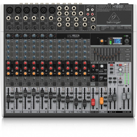Behringer helimikser X1832USB 18-kanaliline