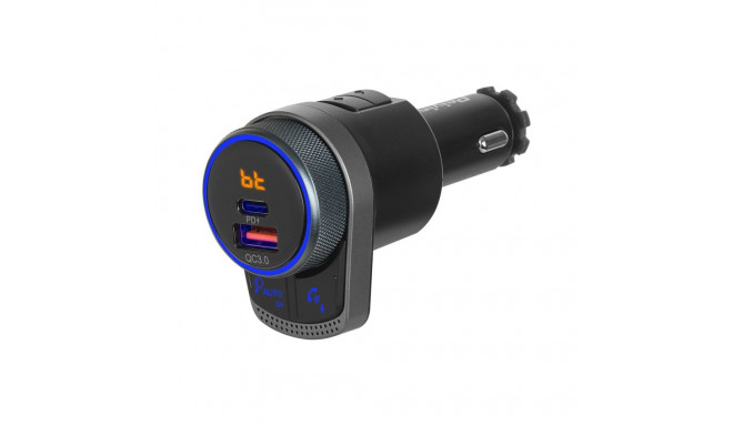 Car FM transmitter with bluetooth function.