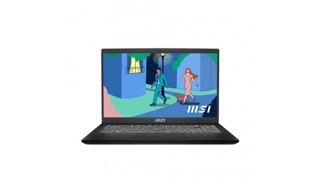 MSI Modern 15 B13M-1086PL Intel® Core™ i7 i7-1355U sülearvuti 39,6 cm (15,6") Full HD 16 GB DDR4-SDR