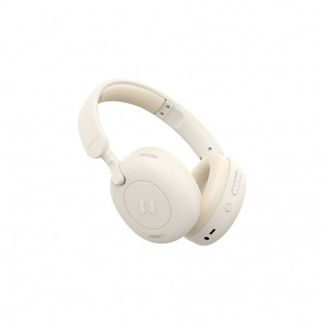 Havit H655BT - Bluetooth wireless headphones, beige