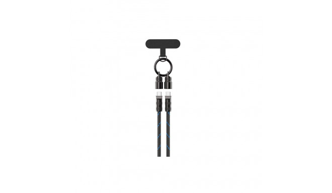 Havit CB6340 - laadimiskaabel, 1,2 m (must/sinine)