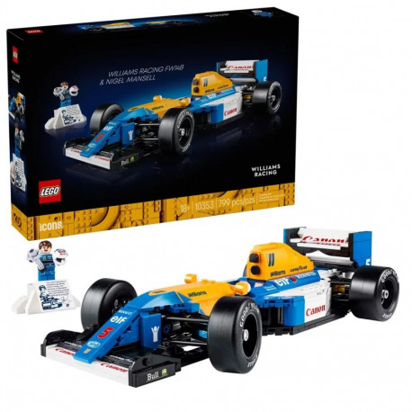 LEGO ICONS 10353 Williams Racing FW14B ja Nigel Mansell