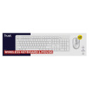 Trust Ody II keyboard Mouse included Home/Office RF Wireless QWERTY US English White