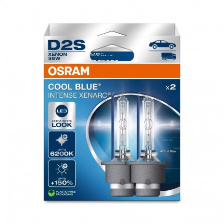 pirn (komplekt 2 tk) D2S 85V 35W jahe sinine NextGen