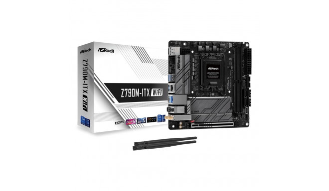 Asrock Z790M-ITX WiFi Intel Z790 LGA 1700 mini ITX emaplaat