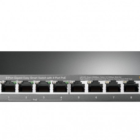 TP-Link 8-Port Gigabit Easy Smart Switch with 4-Port PoE
