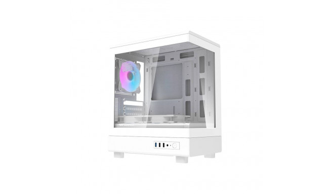 Darkflash DB330M computer case (white) + 3 ARGB fans