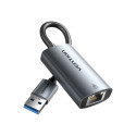 Adapter Vention USB-A do Gigabit Ethernet 0.15m