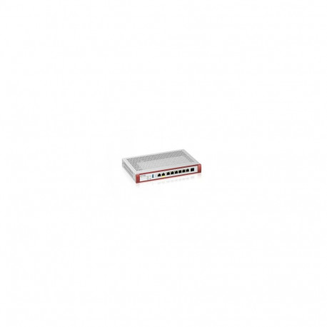 ZYXEL USG FLEX 100 HP, 7 GIGABIT USER-DEFINABLE PORTS, 1*1G POE+, 1*USB WITH 1 YR ENTRY DEFENSE PAC