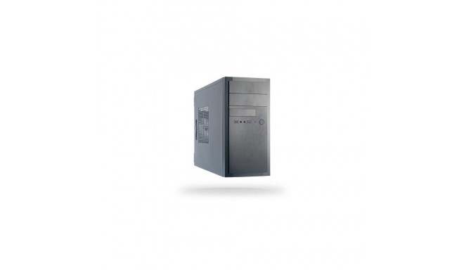Chieftec Case||MiniTower|MicroATX|Colour Black|HT-01B-OP