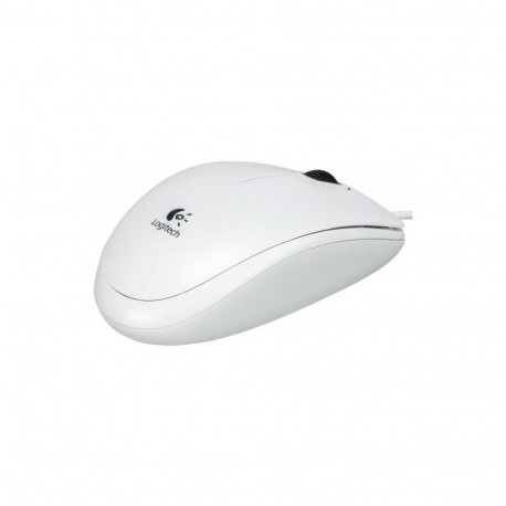 Logitech MOUSE USB OPTICAL B100/WHITE OEM 910-003360