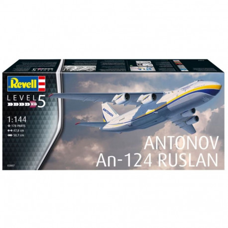 Model plastikowy antonov an-124 ruslan 1/144