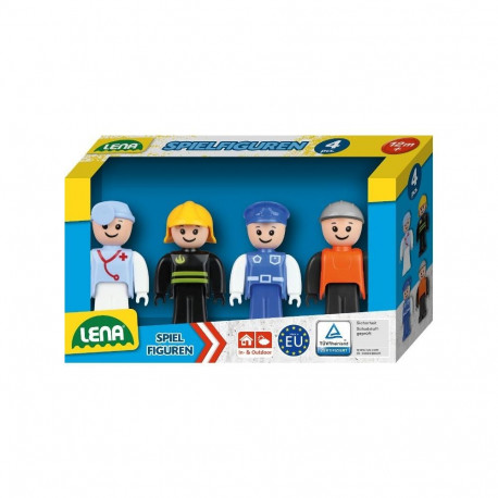 Zestaw figurek niebieski