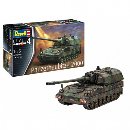 Model plastikust Panzerhaubitze 2000