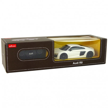 Rastar kaugjuhtitav auto Audi R8 1:24, valge