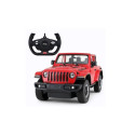 Auto R/C Jeep Wrangler Rubicon 1:14 Rastar punane