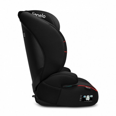 Fotelik samochodowy hugo i-size sporty black red 15-36 kg