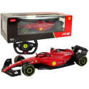 Auto R/C võidusõidu Ferrari F1 Rastar 1:12 punane