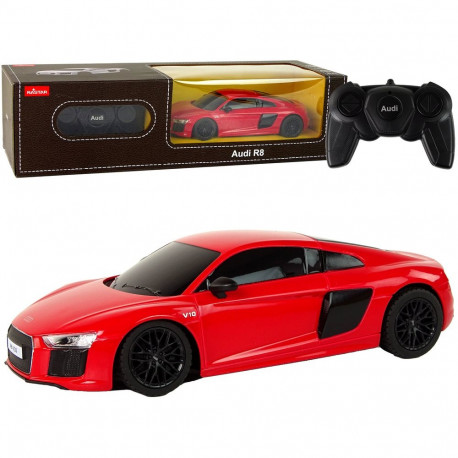 Auto R/C Audi R8 1:24 Rastar punane