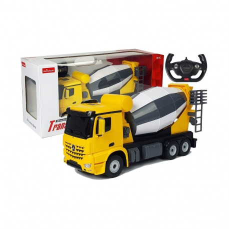 Auto R/C Mercedes-Benz Arocs Rastar 1:14 Żółte na Pilota