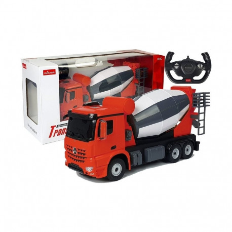 Auto R/C Mercedes-Benz Arocs Rastar 1:14 Czerwone na Pilota