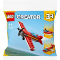 Klocki creator 30669 kultowy czerwony samolot