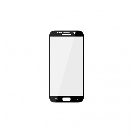 75-277# Szkło hartowane samsung s7 edge zakrzywiony czarny g935
