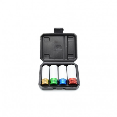 Löökpadrunite komplekt, 1/2 ", (4tk.), CrMo, Geko