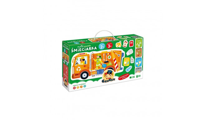 Moto Puzzle - Garbage truck 26 pcs.