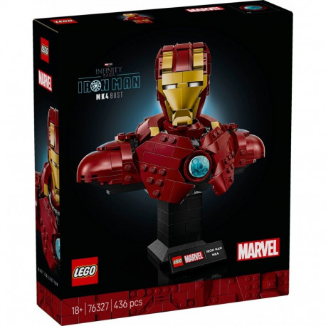 Super Heroes 76327 Iron Mani MK4 büst klotsid