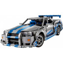 Klocki Technic 42210 Samochód Nissan Skyline GT-R (R34) z filmu Za szybcy, za wściekli