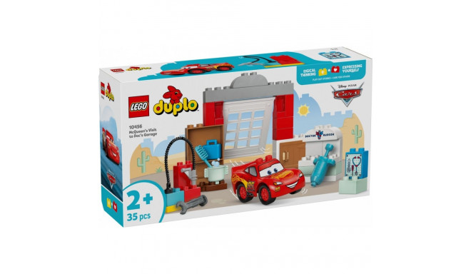 Klocki DUPLO Disney 10456 Wizyta McQueena w warsztacie Wójta