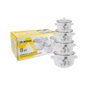 POTS SET 8 EL. DO-9324