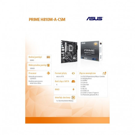 Motherboard PRIME H810M-A-CSM