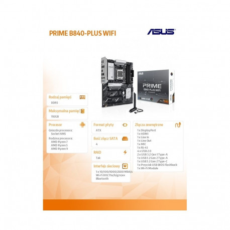 Motherboard PRIME B840-PLUS WIFI