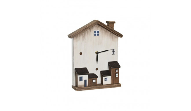 Table clock DKD Home Decor White Houses