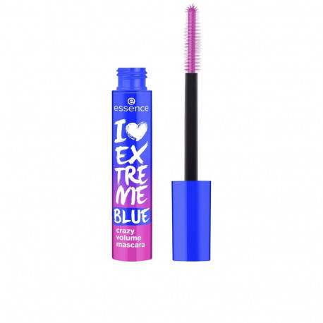 ESSENCE I LOVE EXTREME BLUE CRAZY VOLUME máscara de pestañas volumen 12 ml