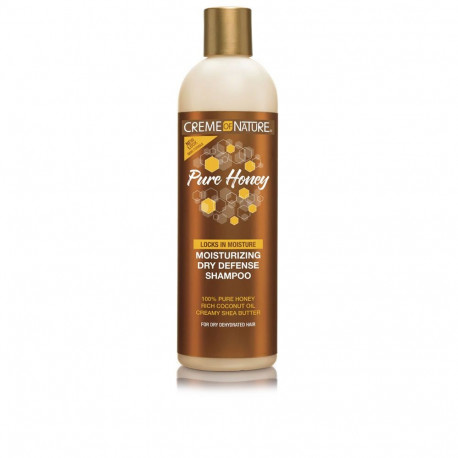 CREME OF NATURE PURE HONEY champú hidratante cabellos secos 355 ml