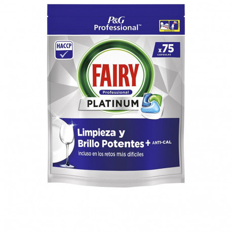 FAIRY PROFESSIONAL PLATINUM lavavajillas 75 cápsulas