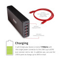 "Club3D Schnellladegerät 1xUSB Typ C. 4xUSB Typ A. PD 111W retail"