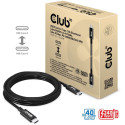 "Club3D Kabel USB 4 Typ C PD 240W / 8K / 40Gbps 3m St/St"