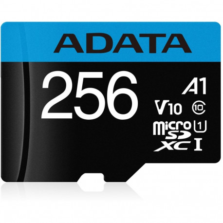 "CARD MicroSD 256GB ADATA SDXC (UHS-I Class 10) m. A. retail"