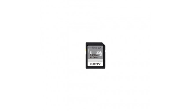 "CARD Sony XC E series 256GB UHS-II Class 10 U3 V60"