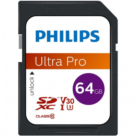 "CARD Philips XC Card 64GB Class 10 UHS-I U3 V30 A1"