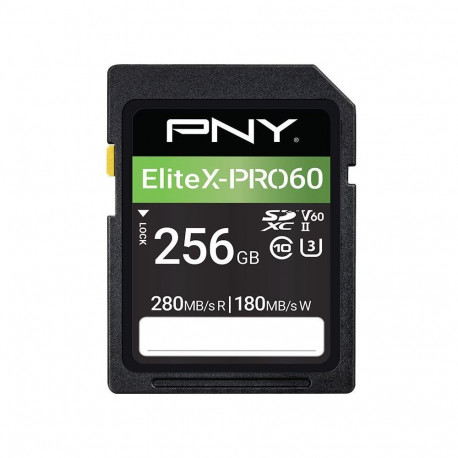 "CARD XC Card 256GB PNY X-PRO 60 Class 10 UHS-II retail"