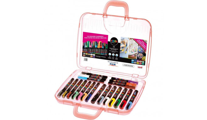 "POSCA Marker UNI Malkoffer Klassik 20er Set"